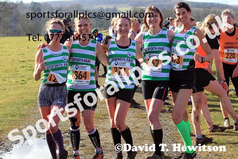 Senior womens 2022 Start Fitness NEHL, Alnwick, Northumberland. Photo: David T. Hewitson/Sports for All Pics